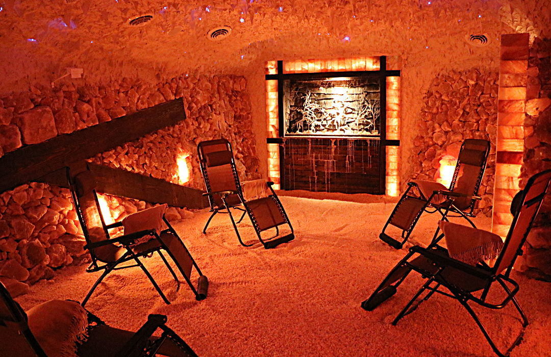 Salt Cave Built By Select Salt; redefining salt cave therapy.