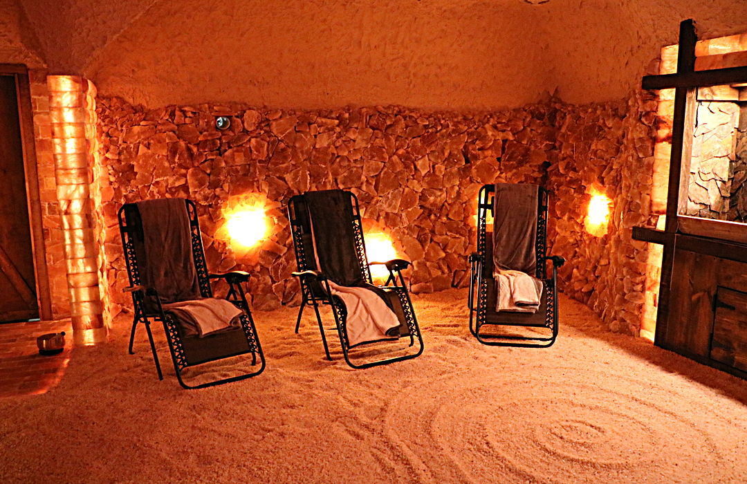 salt cave sound bath