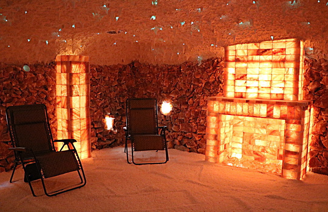 Himalayan Salt Room Construction By Select Salt | Salt Cave Therapy