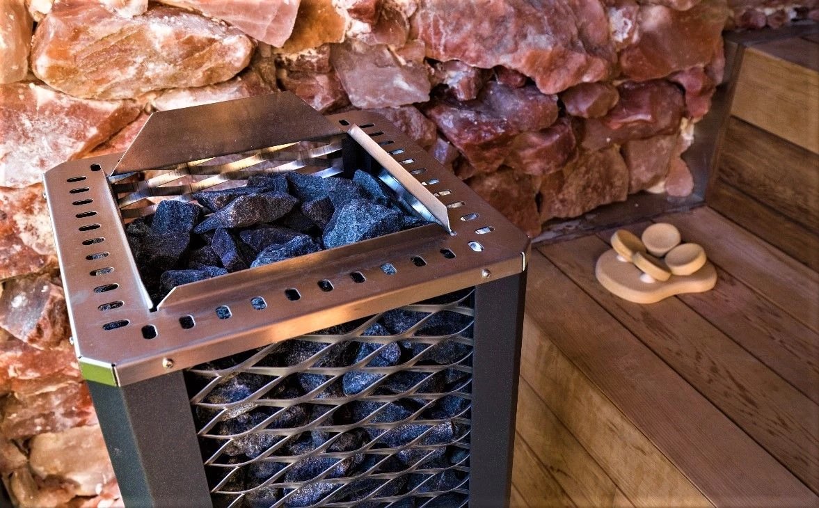 Salt sauna oven