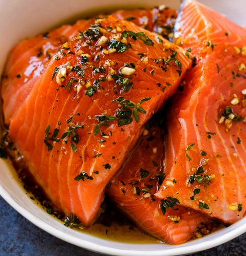 Himalayan Salt Block Salmon with Lemon • Good Thyme Kitchen