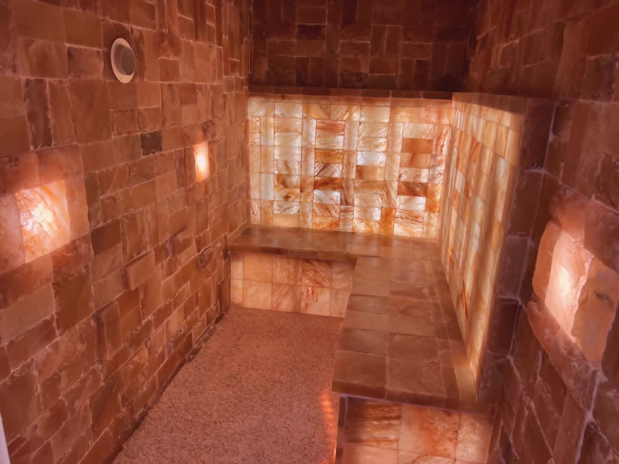 Massage therapy salt room Massage therapy salt room